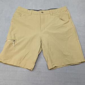 Patagonia Mens Quandary Hiking Shorts Sz 36 Gray  Nylon Outdoor Zip Pockets
